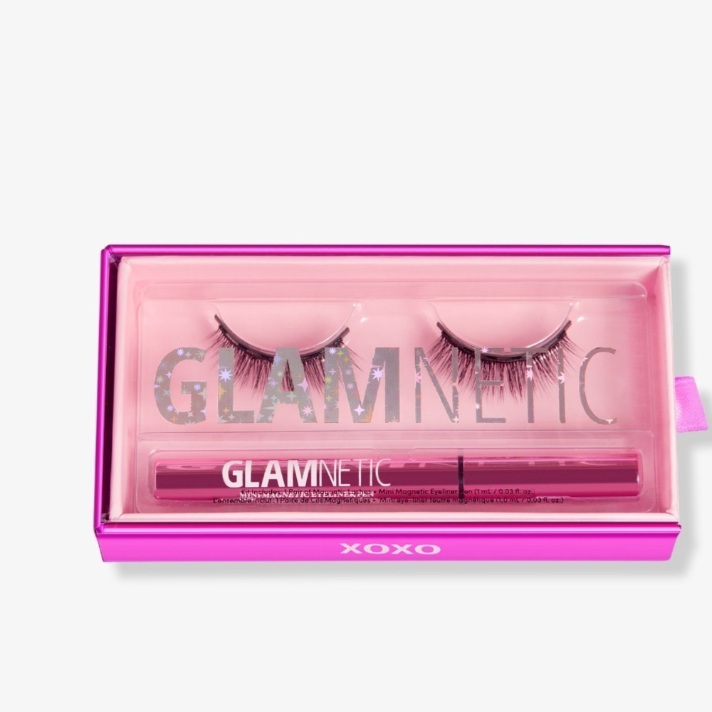 GLAMNETIC
XOXO
Pre-Set Magnetic
Lash Kit
Up to 60 wears